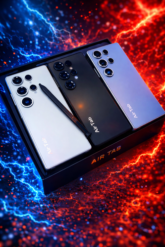 گوشی سامسونگ S25 Ultra قلم دار مینی برند Air Tab / حافظه یک ترابایت و رم 12+12