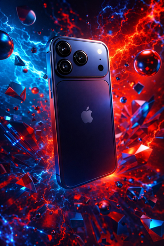 گوشی سویس 17Pro Max مینی سایز متوسط 4.5 اینچ / حافظه 64 گیگ و رم 4 گیگابایت ( ویتنام )