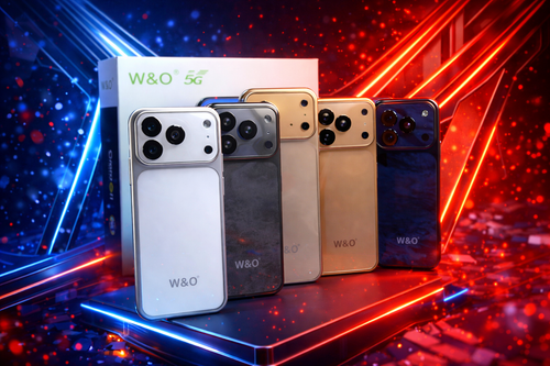 گوشی آیفون 17Pro Max مینی برند W&O / حافظه یک ترابایت و رم 16 گیگابایت