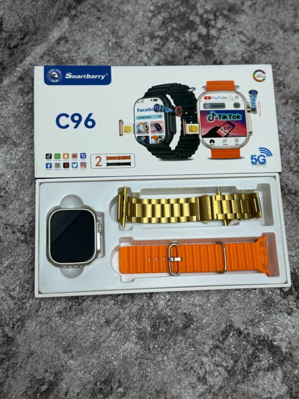 ساعت سیمکارت خور C96 / اینترنت 5G و دارای هوش مصنوعی Deep speak ( آلمان )