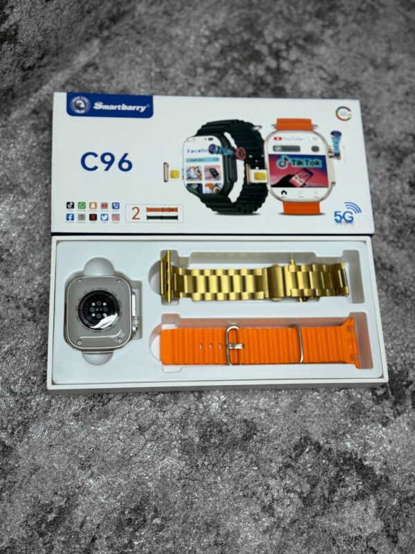 ساعت سیمکارت خور C96 / اینترنت 5G و دارای هوش مصنوعی Deep speak ( آلمان )