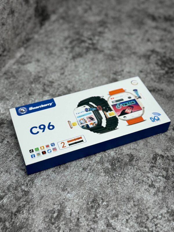ساعت سیمکارت خور C96 / اینترنت 5G و دارای هوش مصنوعی Deep speak ( آلمان )