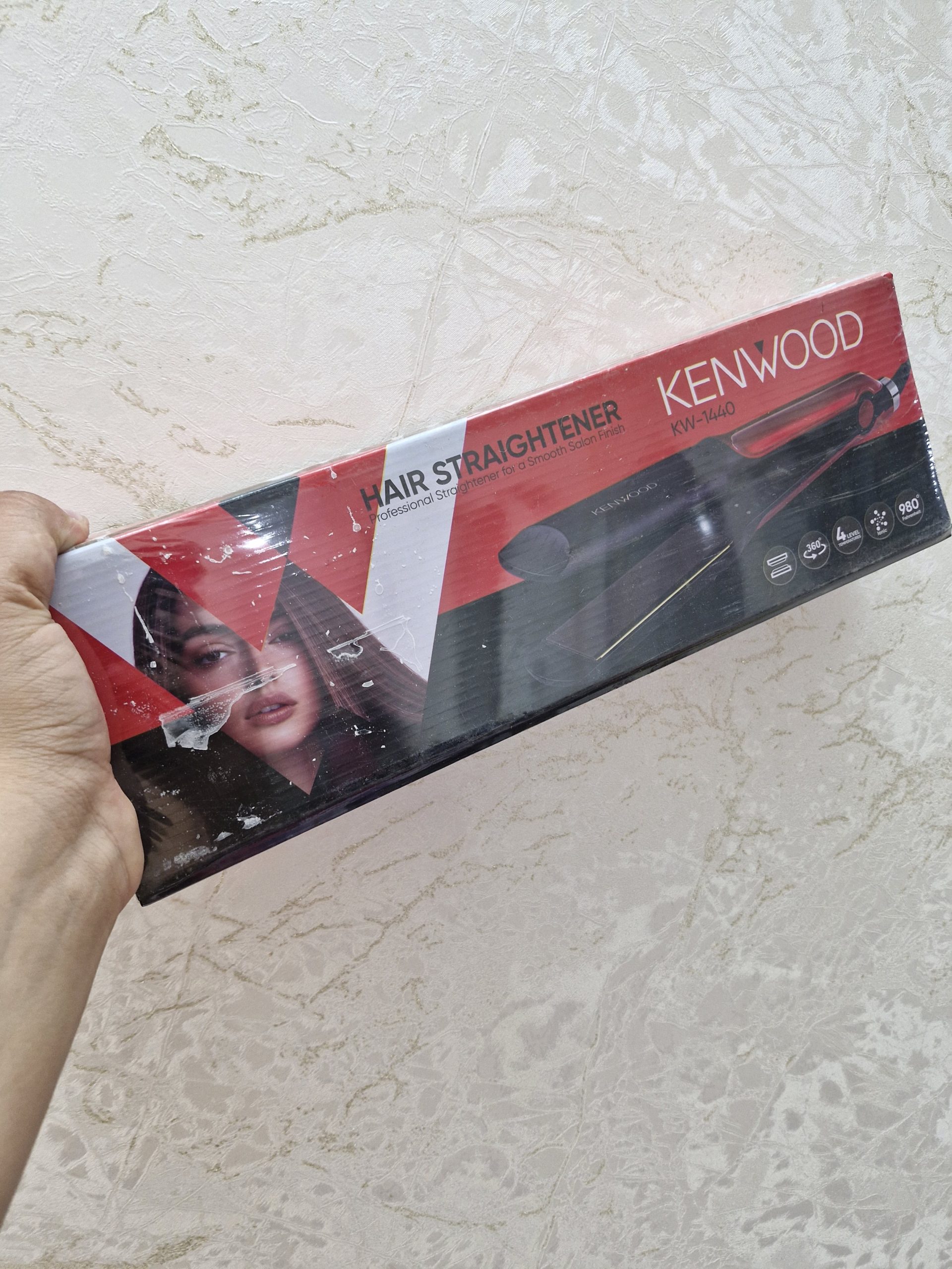 اتو مو  برند کنوود مدل km 1440/  دما 980 درجه  / اصلی وکیوم