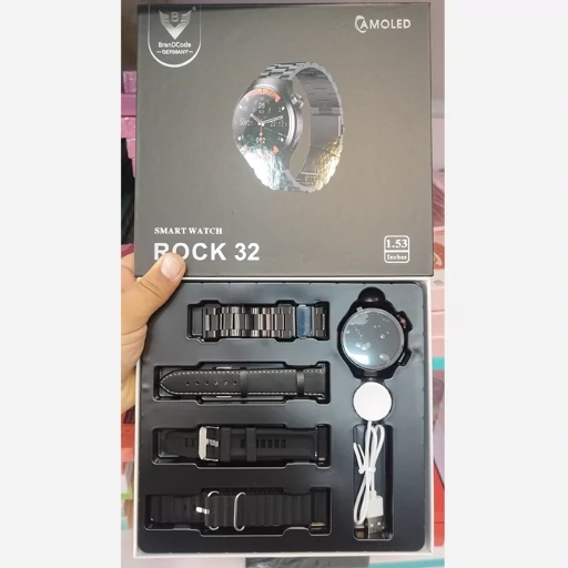 ساعت هوشمند rock 32 صفحه گرد