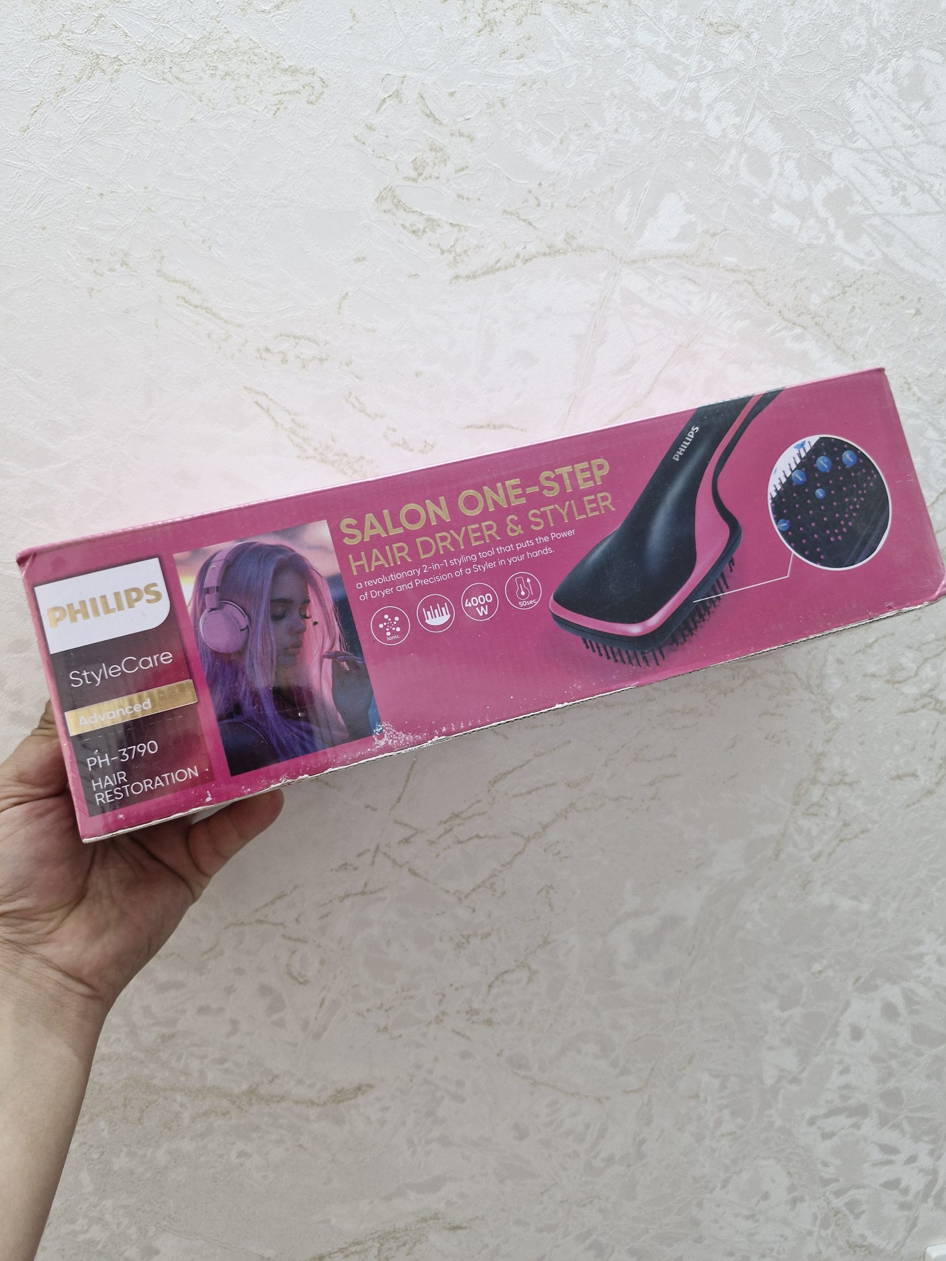 سشوار برسی فلیپس مدل ph 3790 اصلی وکیوم