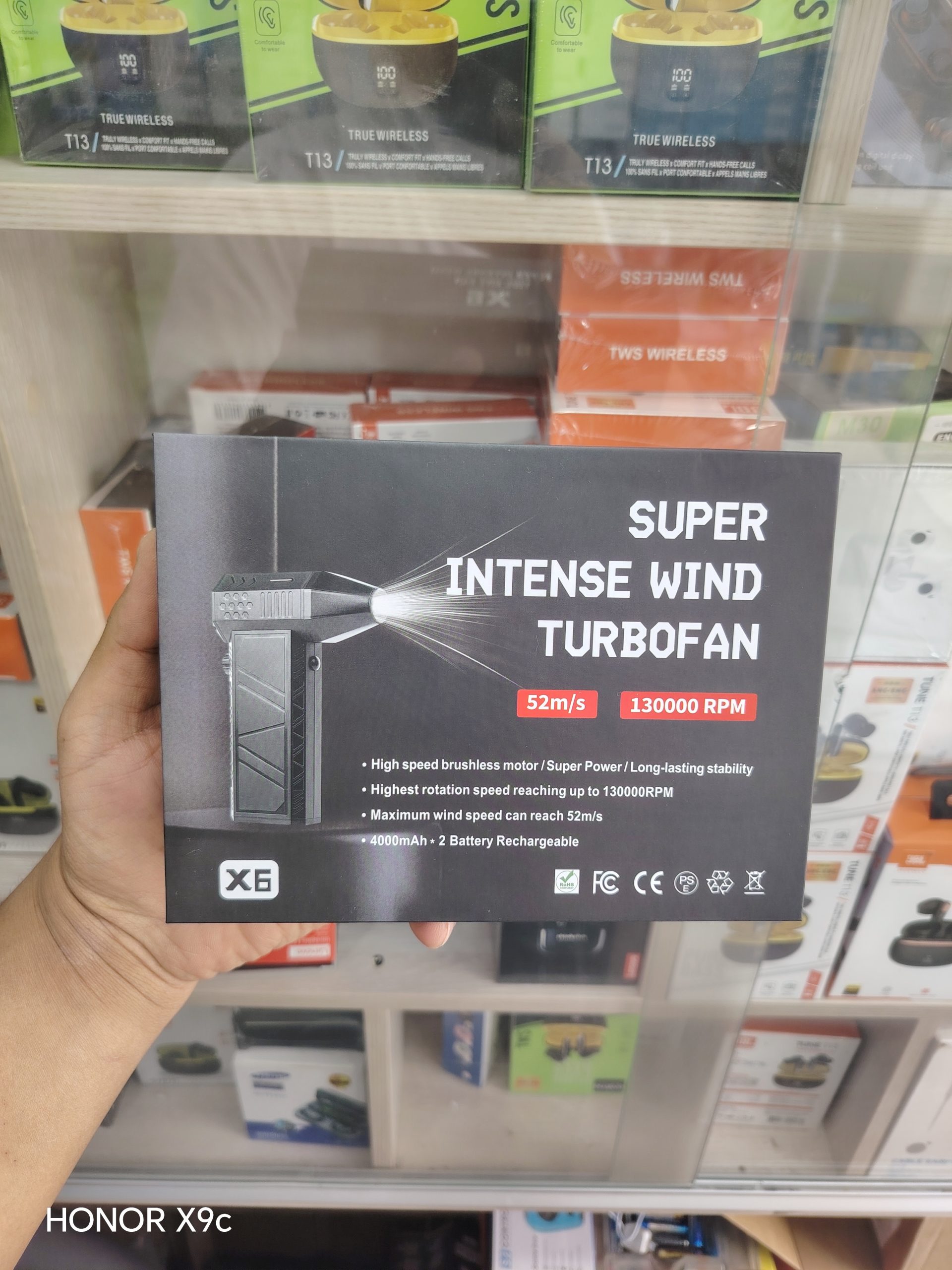 جت فن و دمنده توربو سوپر پاور مدل X6