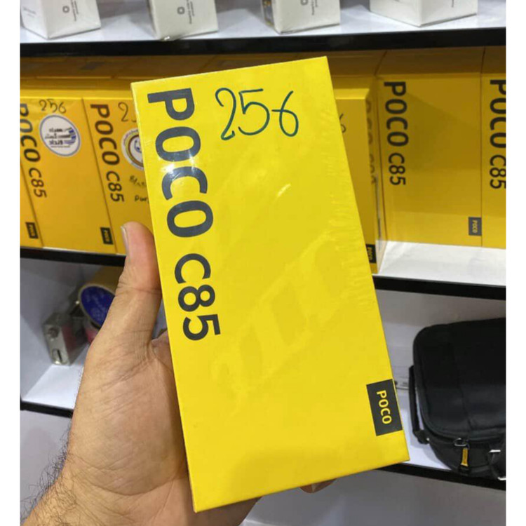 گوشی شیاعومی POCO C85 / حافظه 256 گیگ و رم 8 /