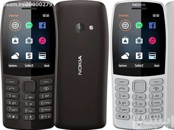 گوشی نوکیا nokia 210 بدون گارانتی / ویتنامی  / کامل منو فارسی