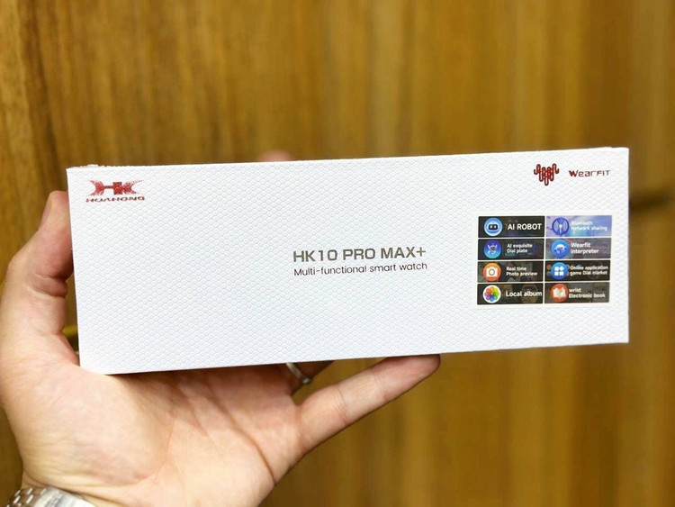 ساعت هوشمند + HK10 Pro Max / سایز 46 میلی متر / صفحه نمایش Super Amoled