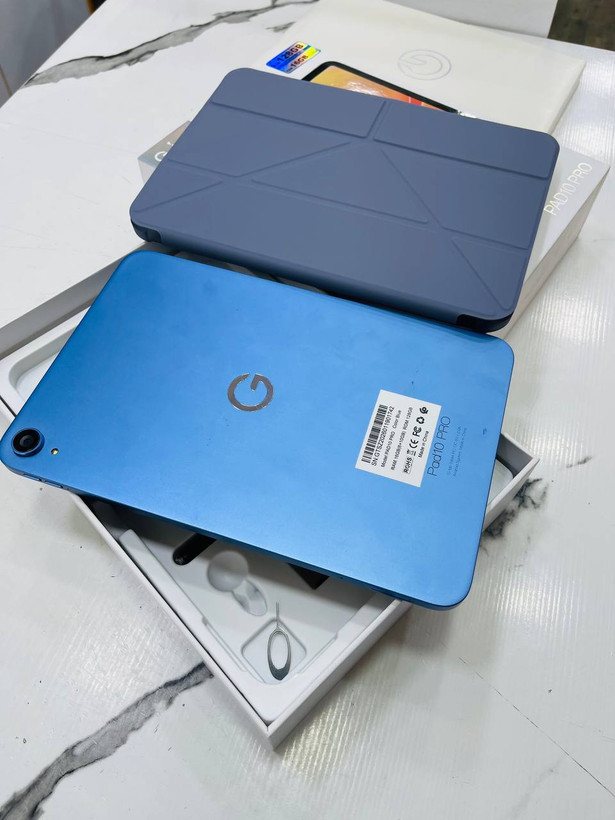 تبلت برند G-tab Pad 10 Pro سایز صفحه نمایش 10.1 اینچ / حافظه واقعی 128 گیگ و رم 10+6 گیگابایت ( WIFI )