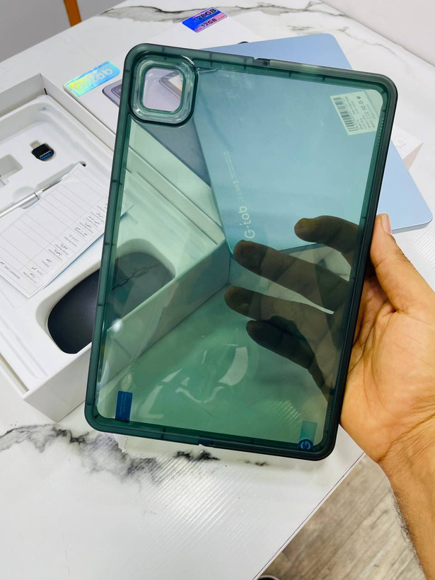 تبلت برند G-tab T9 Pro سایز صفحه نمایش 10.1 اینچ / حافظه واقعی 128 گیگ و رم 4+8 گیگابایت ( Wifi )