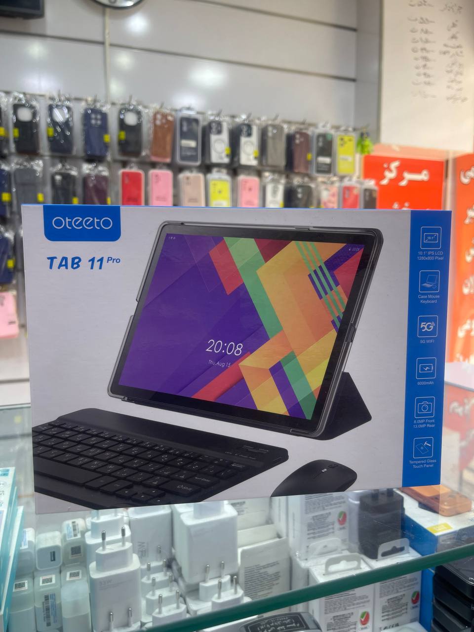 تبلت برند Oteeto Tab 11 Pro سایز صفحه 10.1 اینچ / حافظه یک ترابایت و رم 16 گیگابایت
