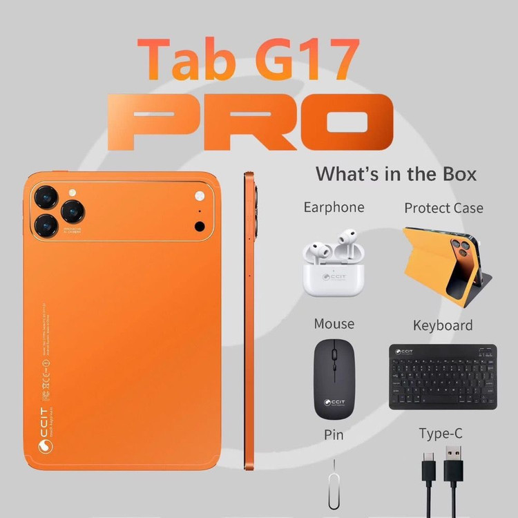 تبلت برند CCit Tab G17 Pro سایز صفحه 10 اینچ / حافظه یک ترابایت و رم 16 گیگابایت ( آلمان )