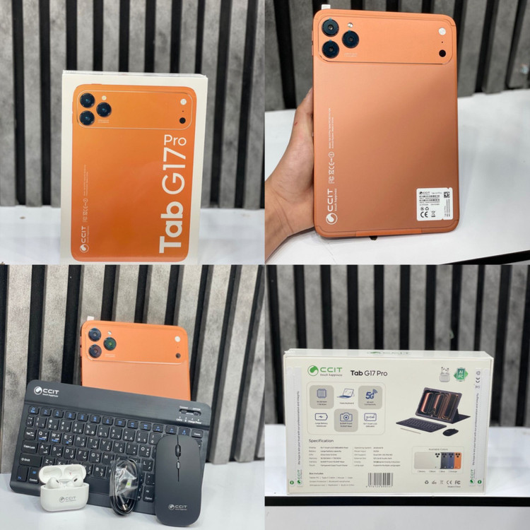 تبلت برند CCit Tab G17 Pro سایز صفحه 10 اینچ / حافظه یک ترابایت و رم 16 گیگابایت ( آلمان )