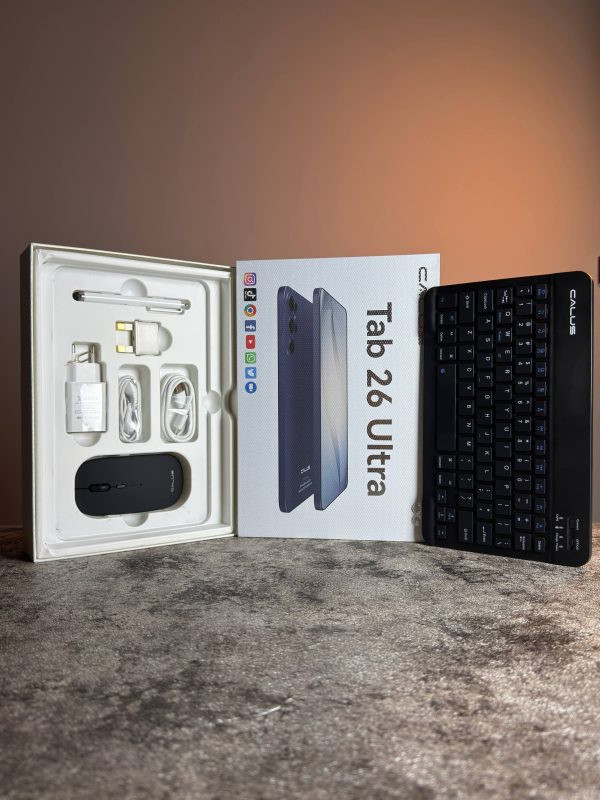 تبلت برند CALUS TAB S26 ULTRA سایز صفحه نمایش 11 اینچ / حافظه واقعی 128 گیگ و رم 8 گیگابایت ( آلمان )