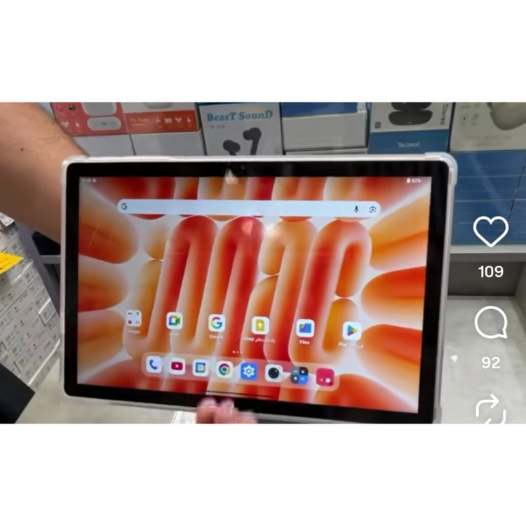 تبلت برند M_Horse Pad 17 Pro Max سایز صفحه 11 اینچ / حافظه 256 گیگ و رم 12 گیگابایت