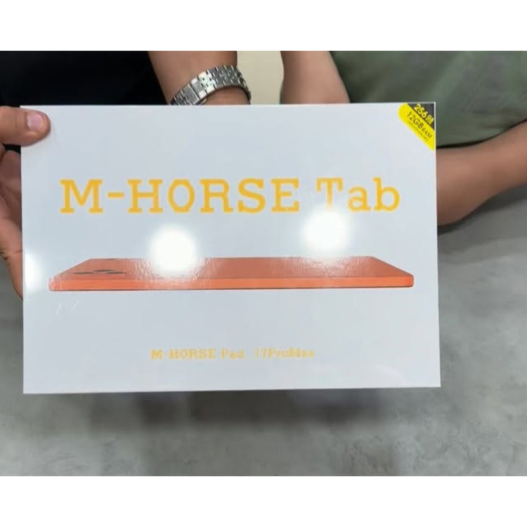 تبلت برند M_Horse Pad 17 Pro Max سایز صفحه 11 اینچ / حافظه 256 گیگ و رم 12 گیگابایت