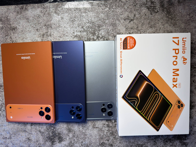 تبلت برند Umiio 17 Pro Max سایز صفحه نمایش 10 اینچ / حافظه یک ترابایت و رم 16 گیگابایت