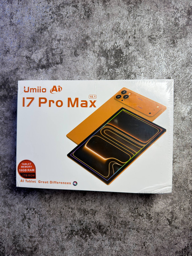 تبلت برند Umiio 17 Pro Max سایز صفحه نمایش 10 اینچ / حافظه یک ترابایت و رم 16 گیگابایت