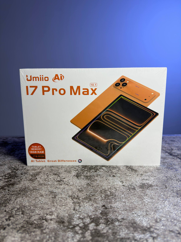 تبلت برند Umiio 17 Pro Max سایز صفحه نمایش 10 اینچ / حافظه یک ترابایت و رم 16 گیگابایت