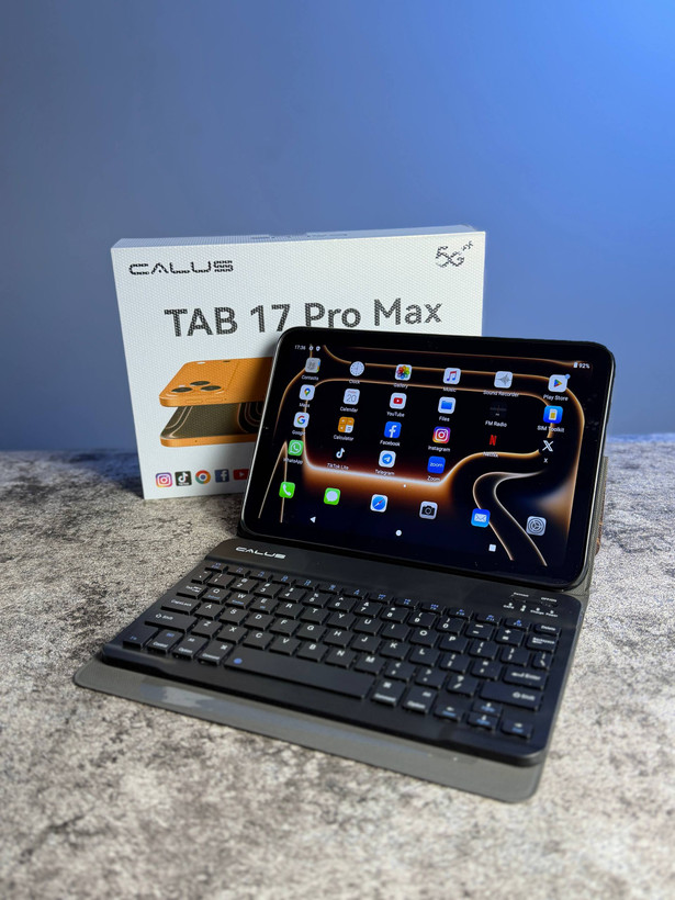 تبلت برند CALUS 17 Pro Max 5G سایز صفحه نمایش 11 اینچ / حافظه واقعی 128 گیگ و رم 8 گیگابایت ( آلمان )