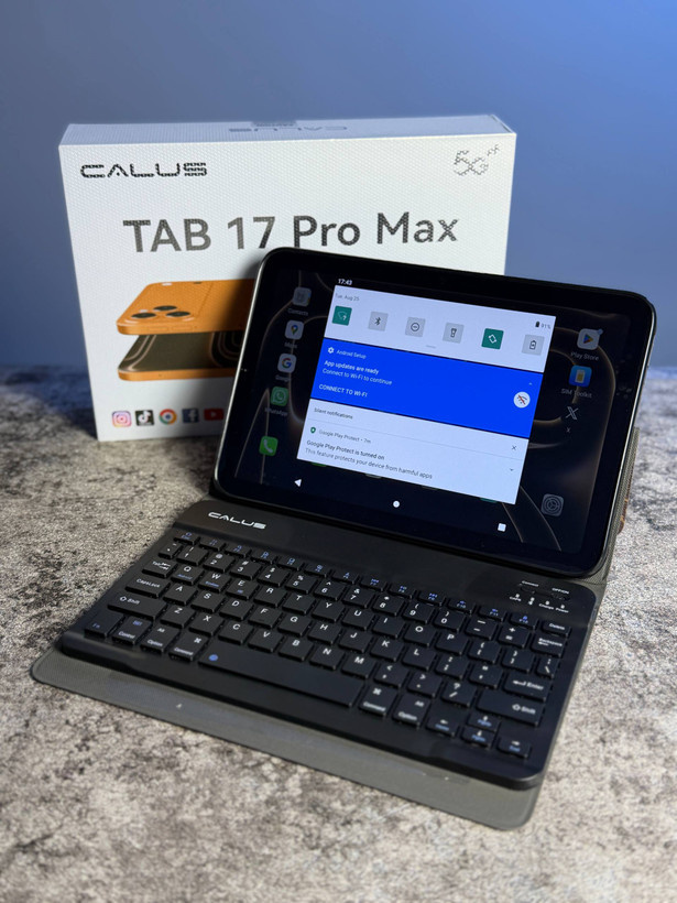 تبلت برند CALUS 17 Pro Max 5G سایز صفحه نمایش 11 اینچ / حافظه واقعی 128 گیگ و رم 8 گیگابایت ( آلمان )