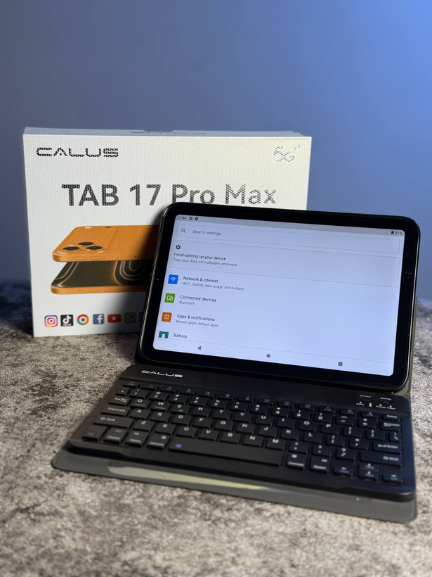 تبلت برند CALUS 17 Pro Max 5G سایز صفحه نمایش 11 اینچ / حافظه واقعی 128 گیگ و رم 8 گیگابایت ( آلمان )