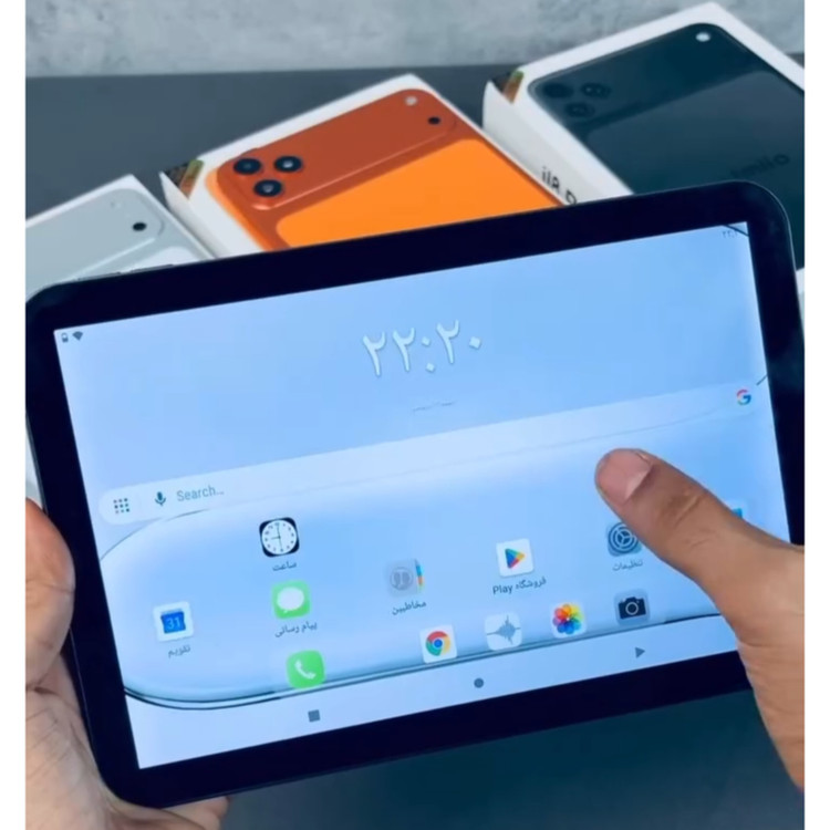 تبلت برند Umiio i18 Pro Max سایز صفحه نمایش 11 اینچ / حافظه یک ترابایت و رم 16 گیگابایت