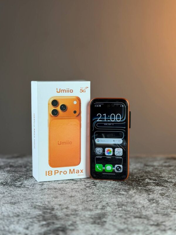 گوشی آیفون مینی Umiio i18 Pro Max 5G سایز 4.5 اینچ / حافظه یک ترابایت و رم 16
