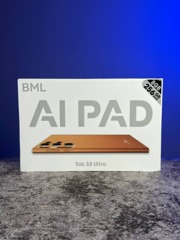 تبلت برند BML TAB S8 ultra سایز صفحه نمایش 8 اینچ / حافظه داخلی 256 گیگ و رم 8 گیگابایت ( آلمانی )